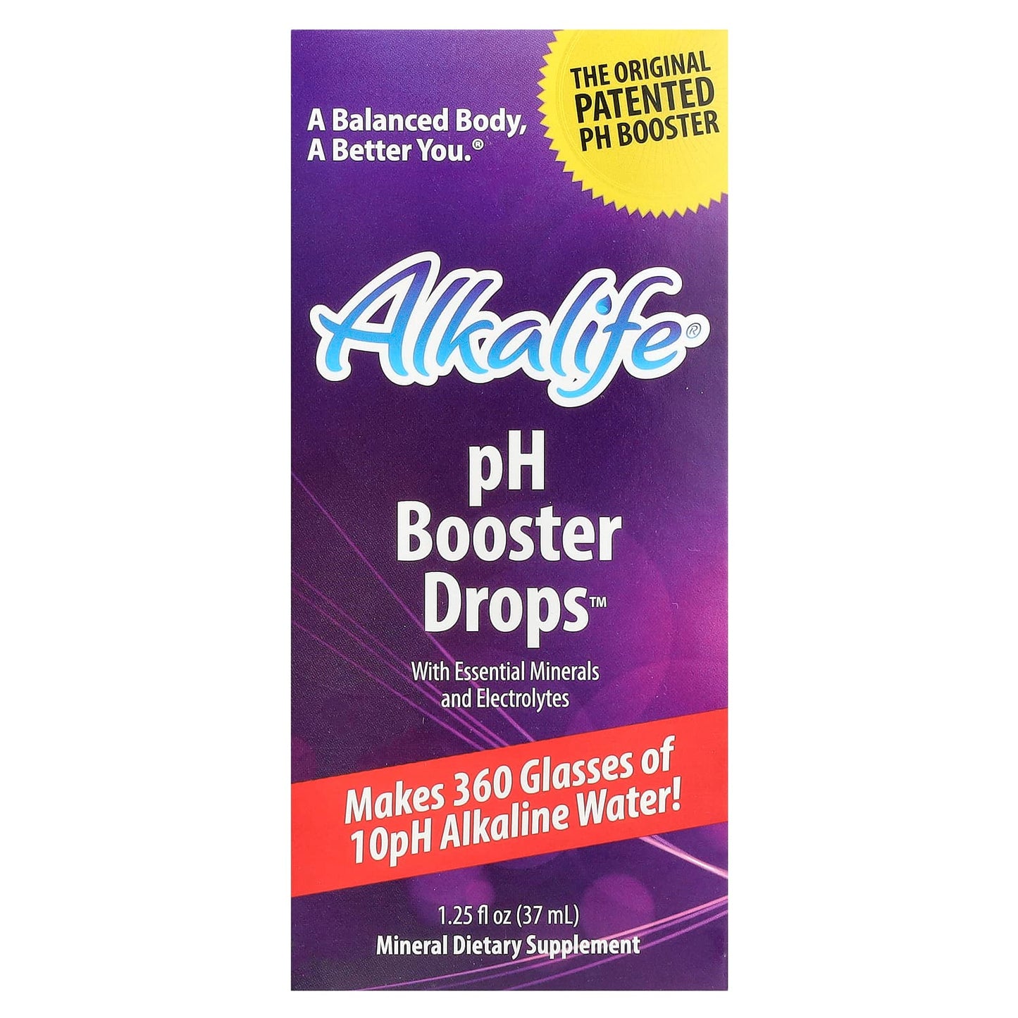 Pre-Order | Arrives in 5–10 Days – Alkalife
pH Booster Drops with Essential Minerals and Electrolytes, 1.25 fl oz (37 ml)