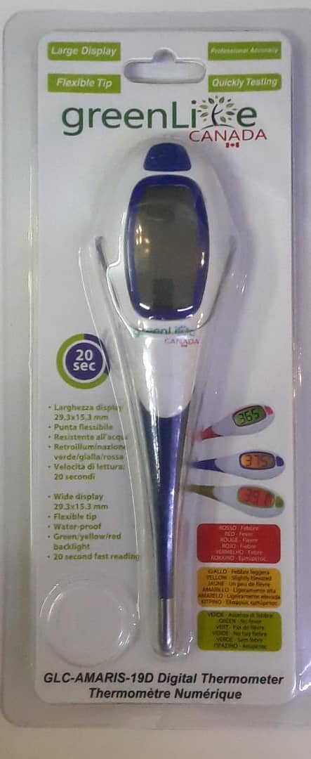 GREENLIFE CANADA DIGITAL THERMOMETER