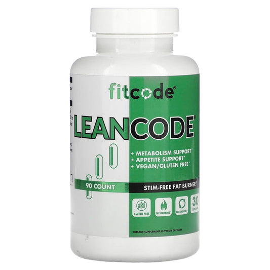 Pre-Order | Arrives in 5–10 Days – Fitcode
LeanCode , 90 Veggie Capsules