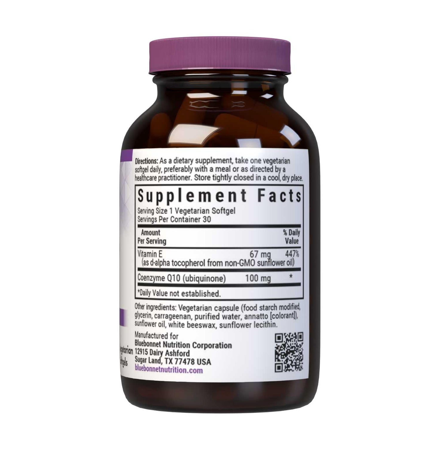 Pre-Order | Arrives in 5–10 Days – Bluebonnet Nutrition CoQ10 100 mg, Energy Production*, Heart Health*, Non-GMO, Gluten-Free, Soy-Free, Vegetarian Friendly, 30 Vegetarian Softgels, 30 Servings