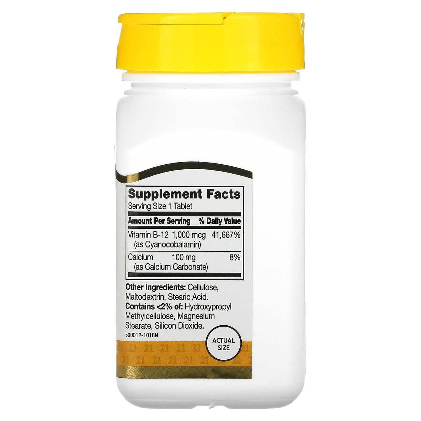 Pre-Order | Arrives in 5–10 Days – 21st Century B 12 1000 mcg Prolonged Release Tablets, 110 Count
