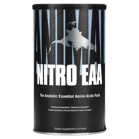 Pre-Order | Arrives in 5–10 Days – Animal
Nitro EAA, The Anabolic Essential Amino Acids Pack, 44 Packs