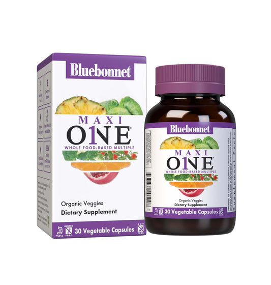 Pre-Order | Arrives in 5–10 Days – BlueBonnet Maxi One Iron Caplets, 30 Count (743715001107)