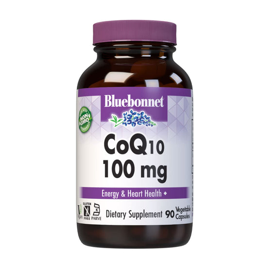 Pre-Order | Arrives in 5–10 Days – BlueBonnet CoQ-10 Vegetarian Capsules, 100 mg, 90 Count