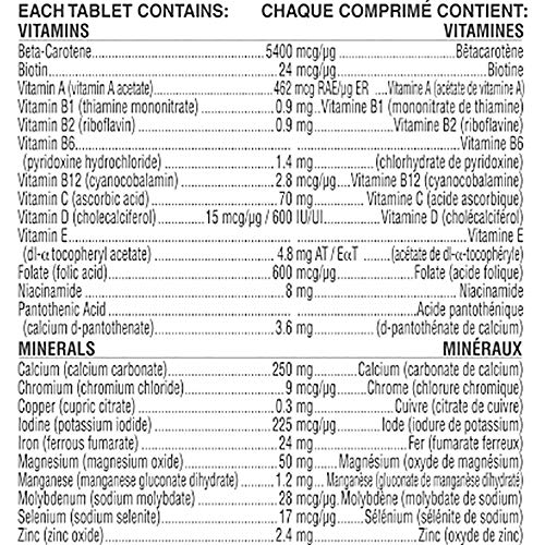 NESTLÉ Materna Prenatal Multivitamin Supplement | Folic Acid | 100 Tablets