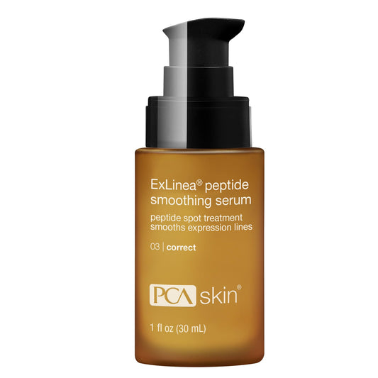 PCA SKIN Hyaluronic Acid Serum for Face - ExLinea Peptide Smoothing Serum, Facial Care Products, Firms Aging Skin, 1.0 fl oz Pump
