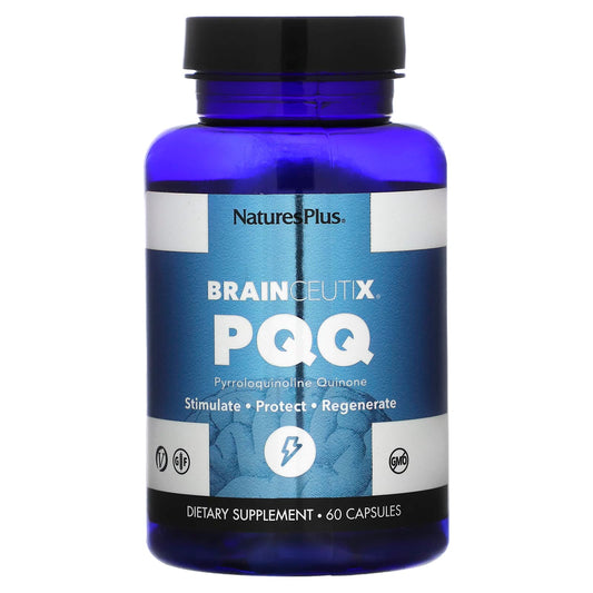 NaturesPlus
BrainCeutix PQQ, 20 mg, 60 Capsules