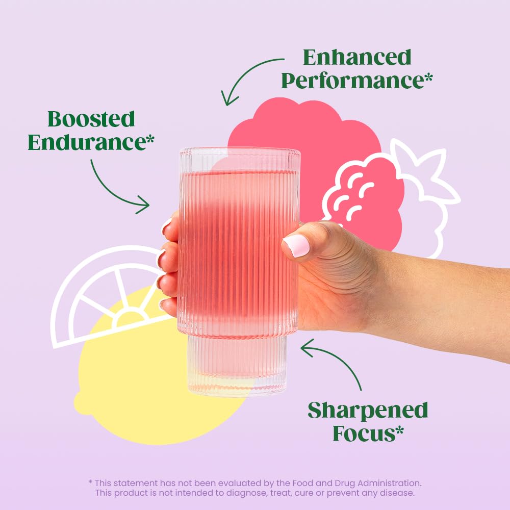 Pre-Order | Arrives in 5–10 Days – 
Bloom Nutrition High Energy Pre Workout with Beta Alanine, Ginseng and L Tyrosine for Amino Energy, Natural Caffeine Powder from Green Tea Extract, Keto, Sugar Free Drink Mix, Raspberry Lemonade