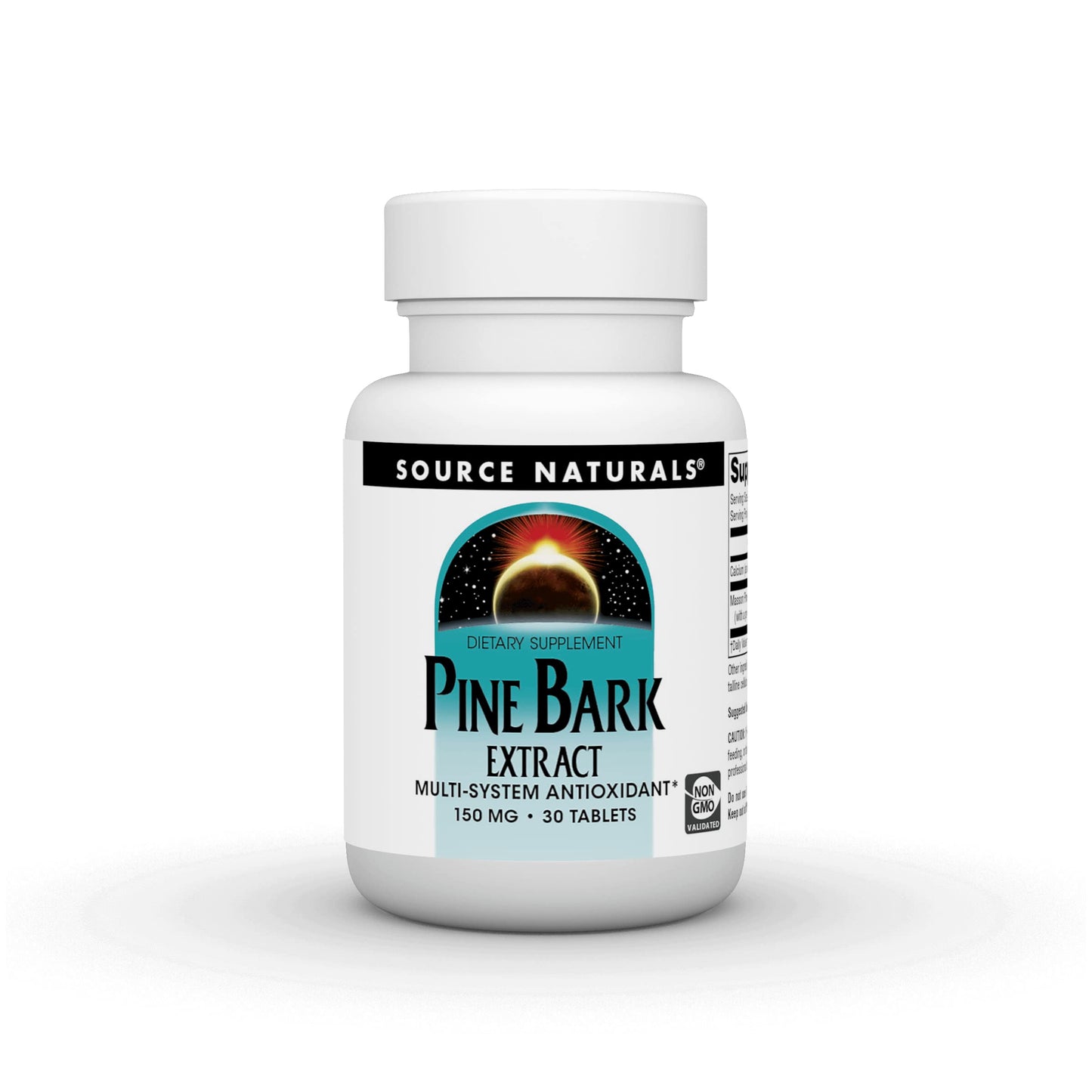 Pre-Order | Arrives in 5–10 Days – Source Naturals Pine Bark Extract - Multi-System Antioxidant* - 150mg - 30 Tablets