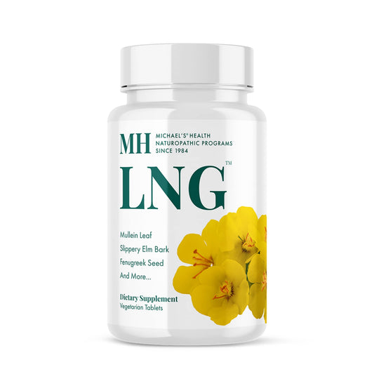MICHAEL'S Health Naturopathic Programs LNG - 60 Vegetarian Tablets - Herbs for Lung and Respiratory Support - Kosher - 20 Servings