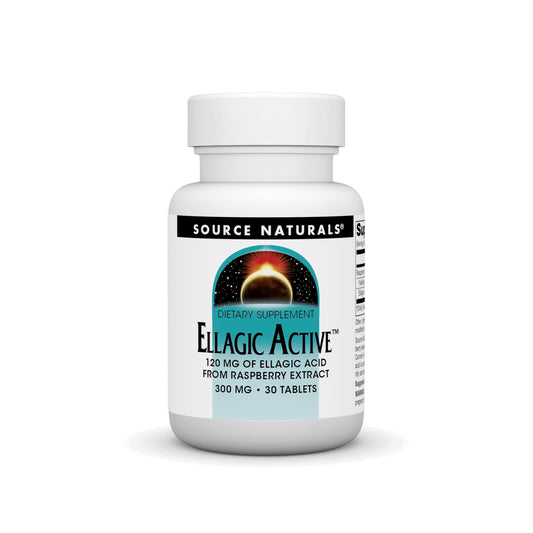 Pre-Order | Arrives in 5–10 Days – Source Naturals Ellagic Active 300mg, 30 Tablets