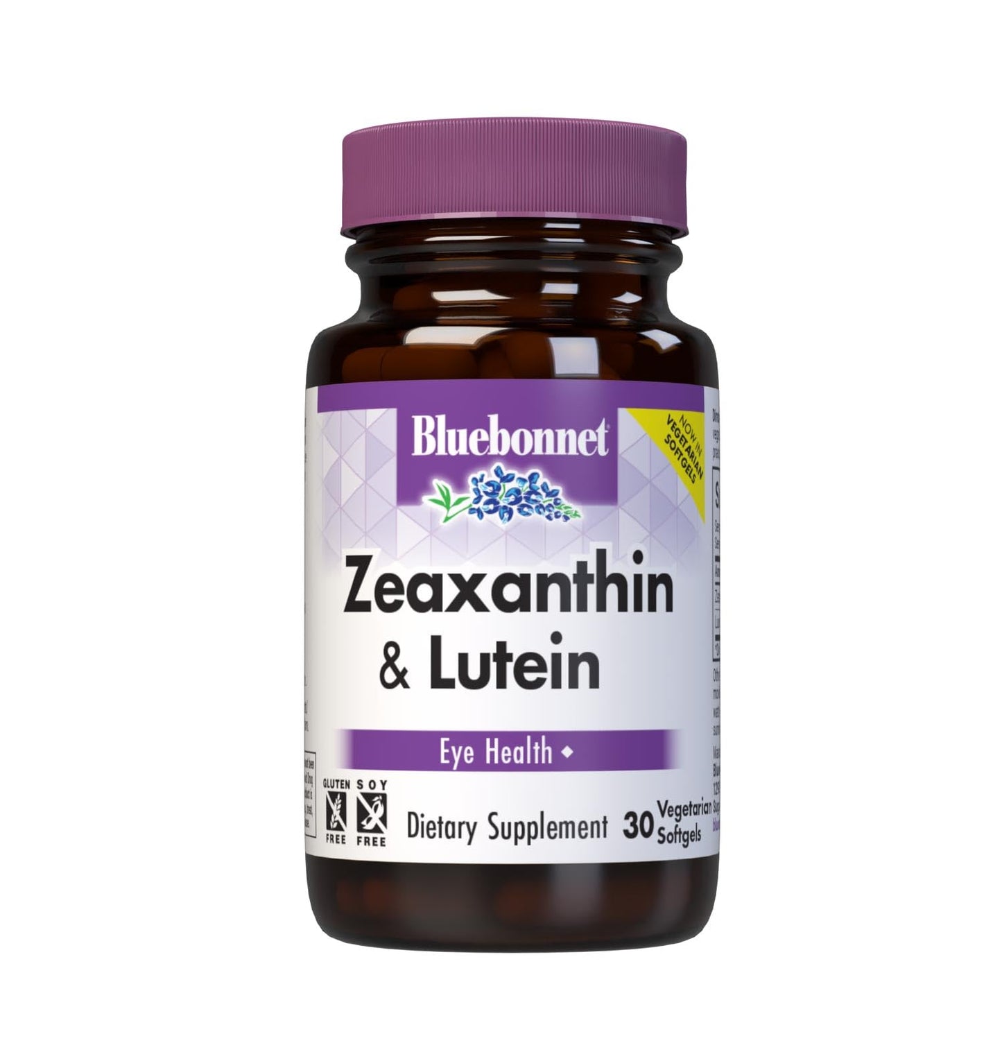 Pre-Order | Arrives in 5–10 Days – Bluebonnet Nutrition Zeaxanthin Plus Lutein Softgel & from Marigold and Paprika, Eye Health & Blue Light Exposure, Gluten, Soy & Milk Free, White, 30 Count