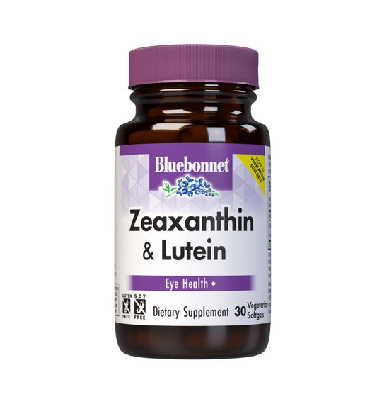 Pre-Order | Arrives in 5–10 Days – Bluebonnet Nutrition Zeaxanthin Plus Lutein Softgel & from Marigold and Paprika, Eye Health & Blue Light Exposure, Gluten, Soy & Milk Free, White, 30 Count