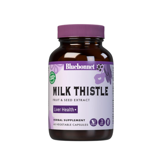 Pre-Order | Arrives in 5–10 Days – BlueBonnet Milk Thistle Fruit and Seed Extract Supplement, 60 Count