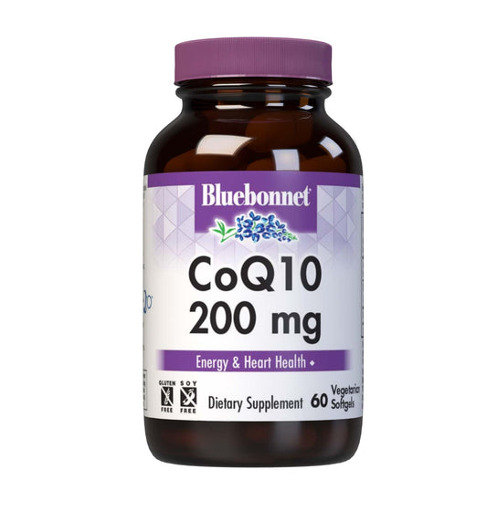 Pre-Order | Arrives in 5–10 Days – BlueBonnet CoQ-10 Vegetarian Softgels, 200 mg, 60 Count