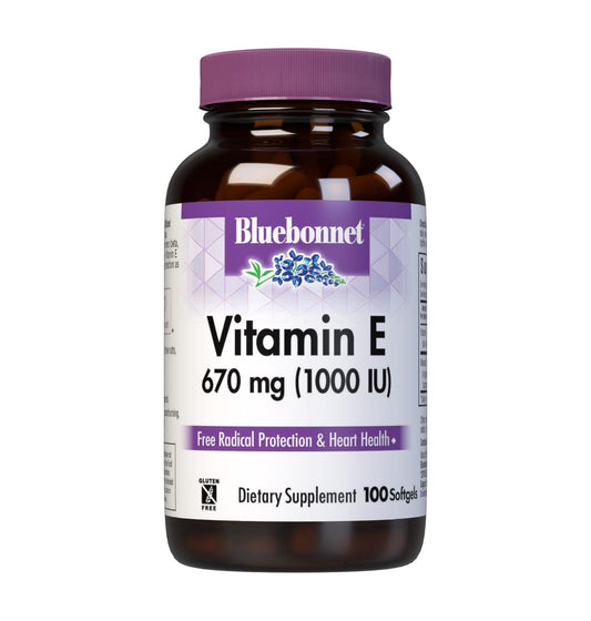 Pre-Order | Arrives in 5–10 Days – BlueBonnet Vitamin E 1000 IU Mixed Softgels, 100 Count