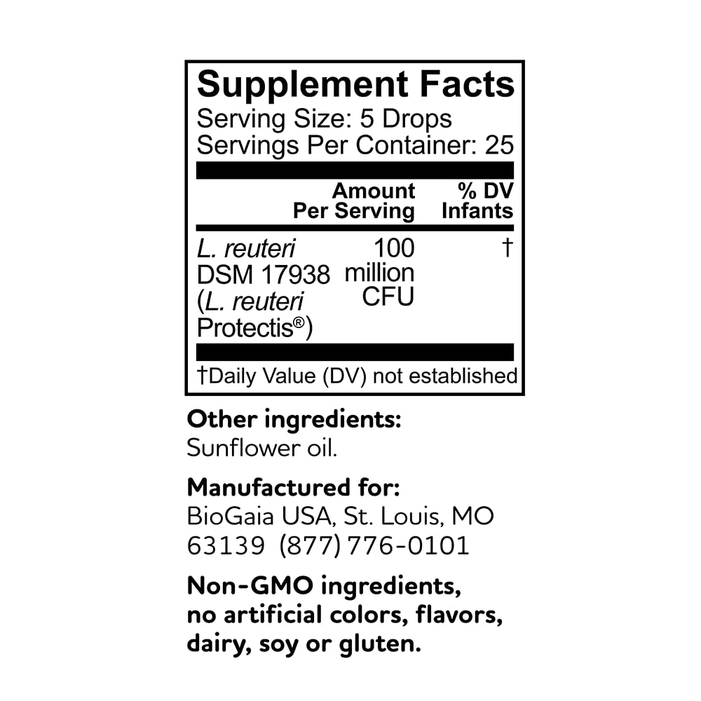 BioGaia Protectis Baby Probiotic Drops + Aldermis Baby Probiotic Ointment Bundle