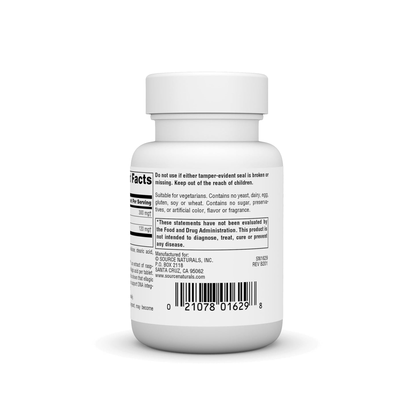 Pre-Order | Arrives in 5–10 Days – Source Naturals Ellagic Active 300mg, 30 Tablets