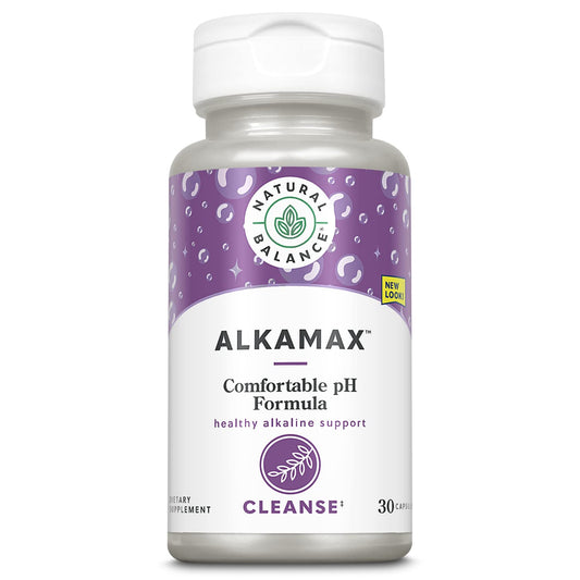 Natural Balance AlkaMax Capsules | pH Booster w/Calcium, Magnesium & Potassium | Formulated to Help Neutralize Acidity | 30 CT