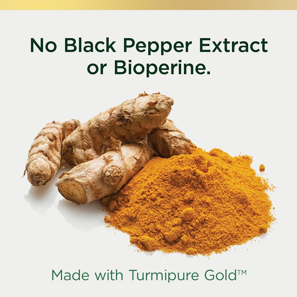 Nature's Bounty Turmeric Capsules, Supports Antioxidant Health, Herbal Health Supplement, 450 Mg, 60 Ct