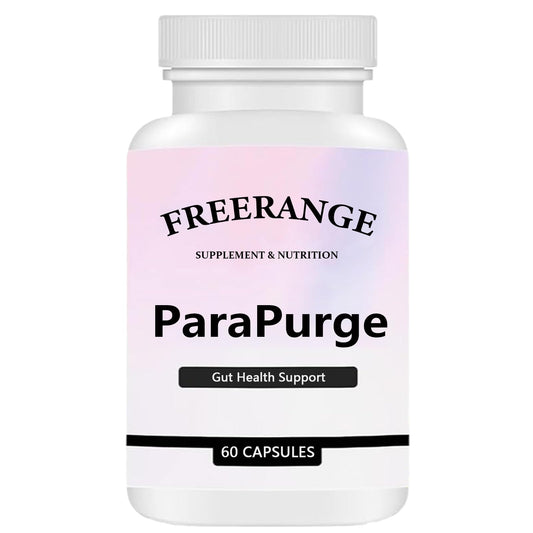 ParaPurge Gut Cleanse - Freerange Gut and Colon Support for Men & Women | Cleanse Capsules for Colon & Gut Health | Immune Support | Digestive System | Non-GMO | 60 Capsules | 20 Servings