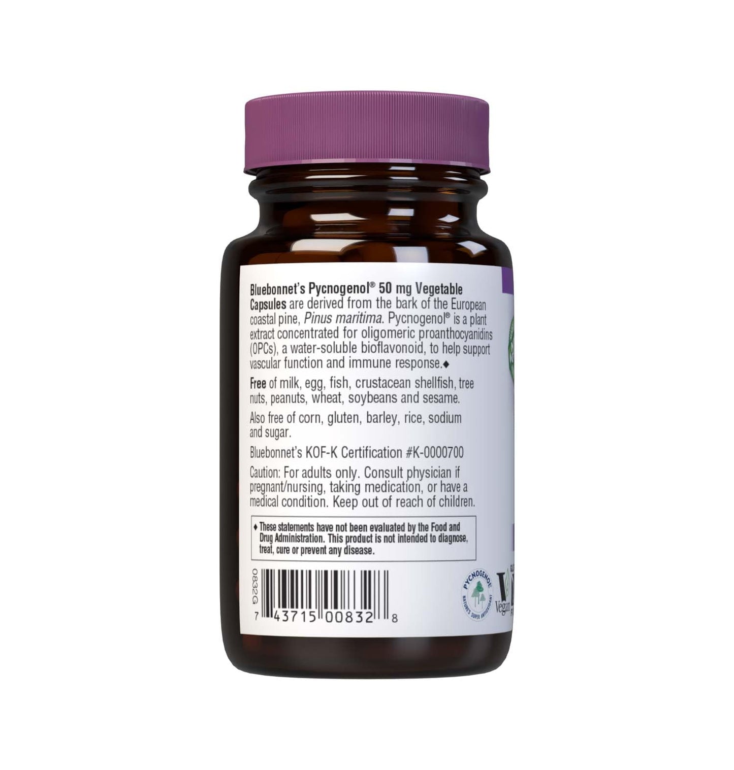 BLUEBONNET NUTRITION PYCNOGENOL 50 mg