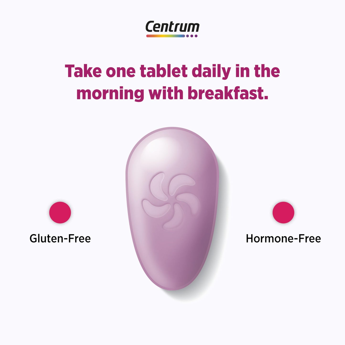 Pre-Order | Arrives in 5–10 Days – Centrum Complete Multivitamin Supplement + Hot Flash Support Menopause Support Tablets, with Clinically Studied geniVida, 30 Count