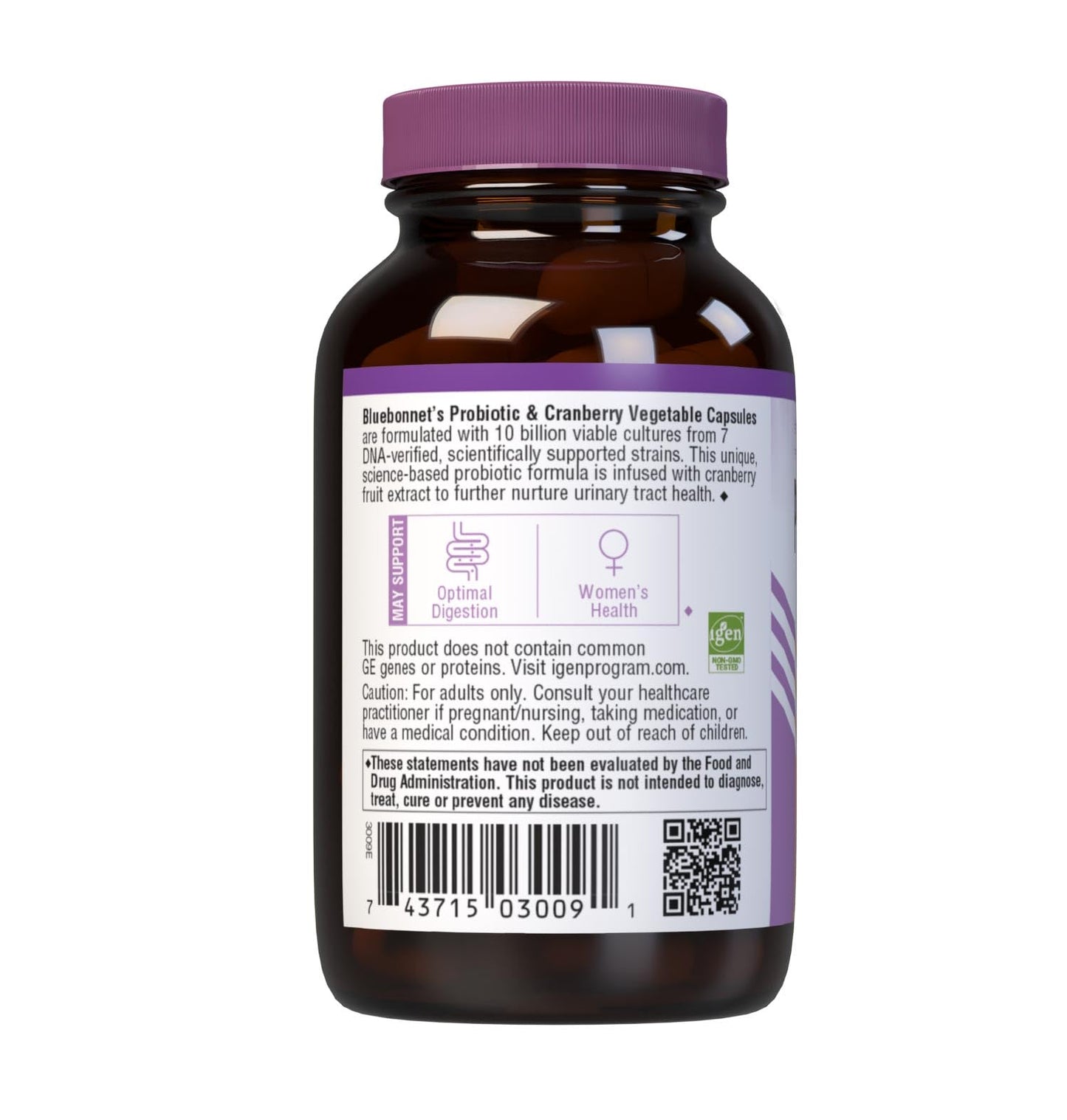 Pre-Order | Arrives in 5–10 Days – Bluebonnet Nutrition, Advanced Choice Ladies Daily Probiotic, 30 Count