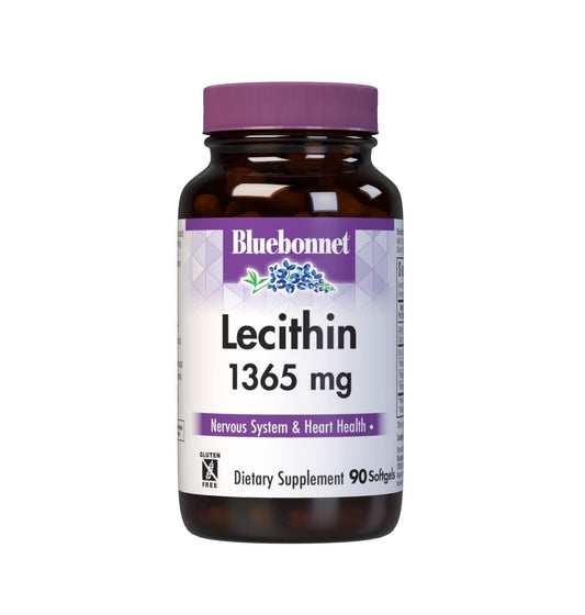 Pre-Order | Arrives in 5–10 Days – Bluebonnet Lecithin 1365mg, 90 Count