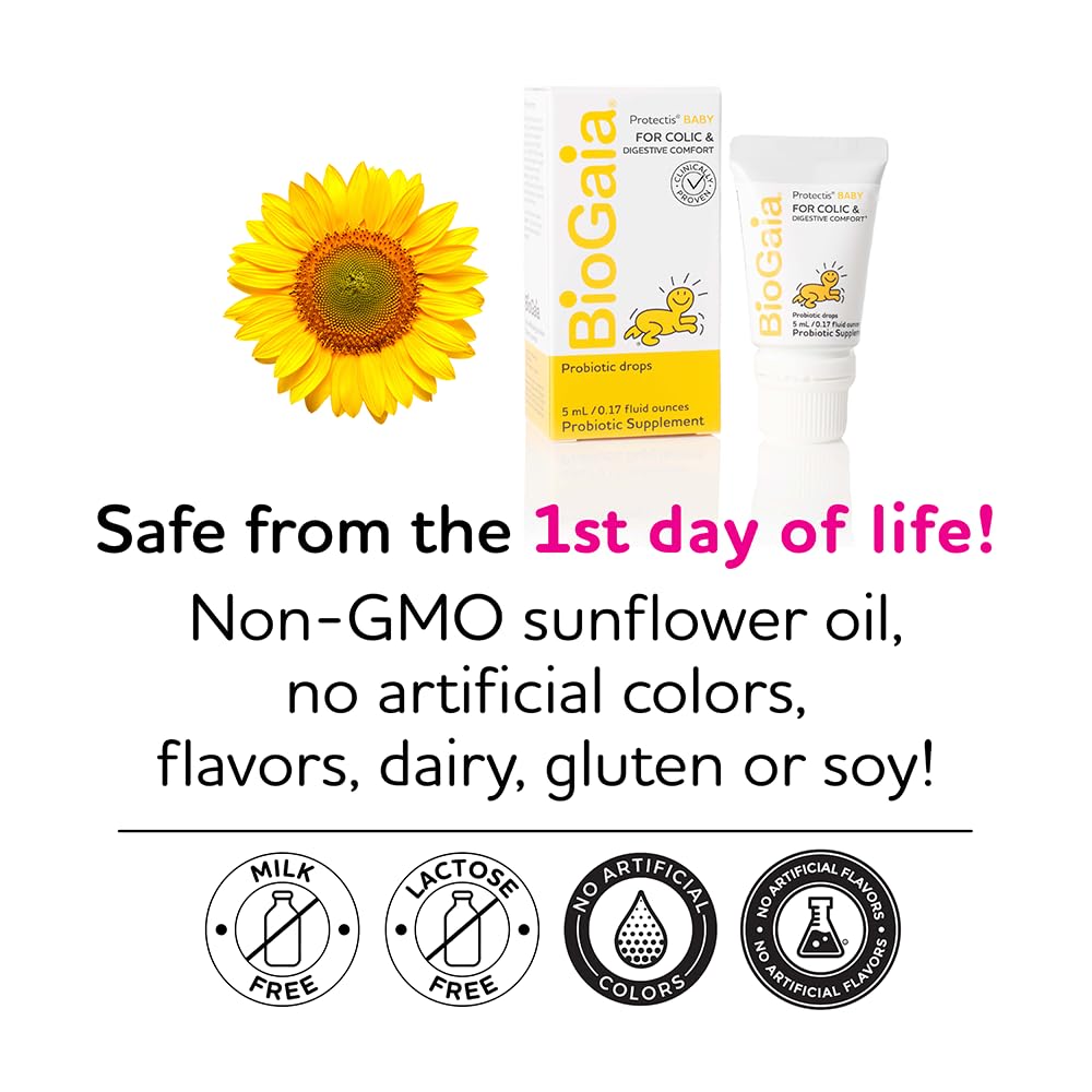 Pre-Order | Arrives in 5–10 Days – BioGaia Protectis Baby Digestive Health Probiotic Supplement Drops - 5ml