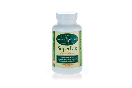 Pre-Order | Arrives in 5–10 Days – Common Sense Herbal Products SuperLax (270): Colon Cleanser
