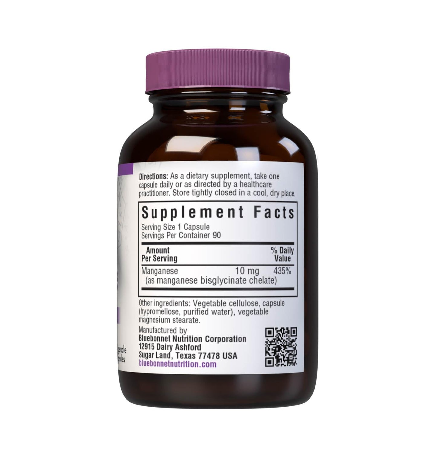 Pre-Order | Arrives in 5–10 Days – BlueBonnet Nutrition Albion Chelated Manganese, Amino Acid Chelate, Soy, Dairy & Gluten-Free, Non-GMO, Kosher Certified, Vegan, 90 Count
