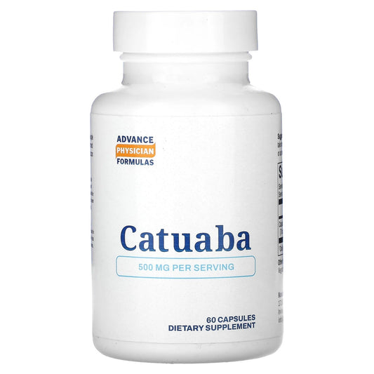 Pre-Order | Arrives in 5–10 Days – Advance Physician Formulas
Catuaba, 500 mg, 60 Capsules