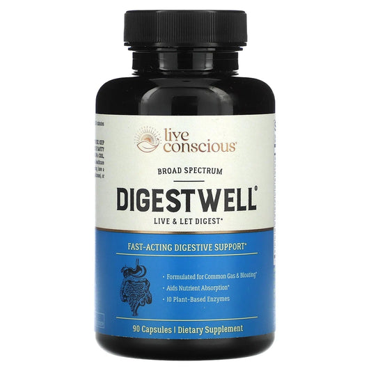 Live Conscious
Digestwell, 90 Capsules