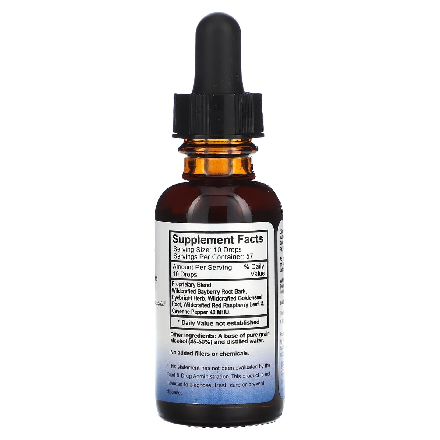 Pre-Order | Arrives in 5–10 Days – Christopher's Original Formulas
Herbal Eye Formula, 1 fl oz (30 ml)
