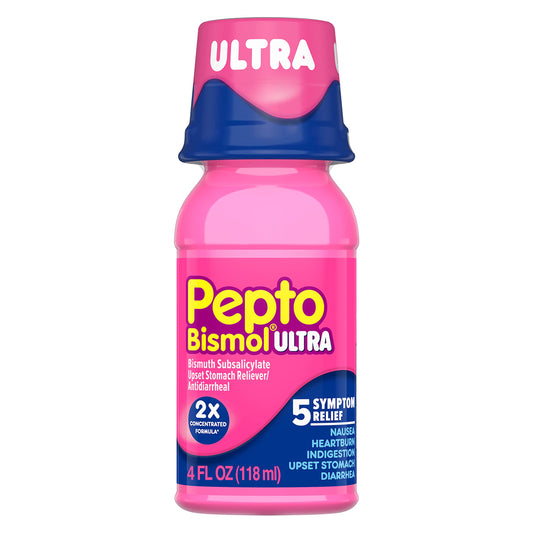 Pepto-Bismol Max 5 Symptom Relief, Including Upset Stomach & Diarrhea 4 Oz