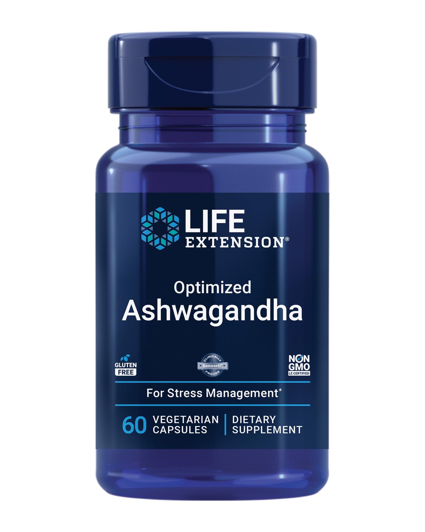 Life Extension Two-Per-Day 120 Tablet Multi-Vitamin & 60 Capsule Optimized Ashwagandha Stress Relief Supplement Bundle