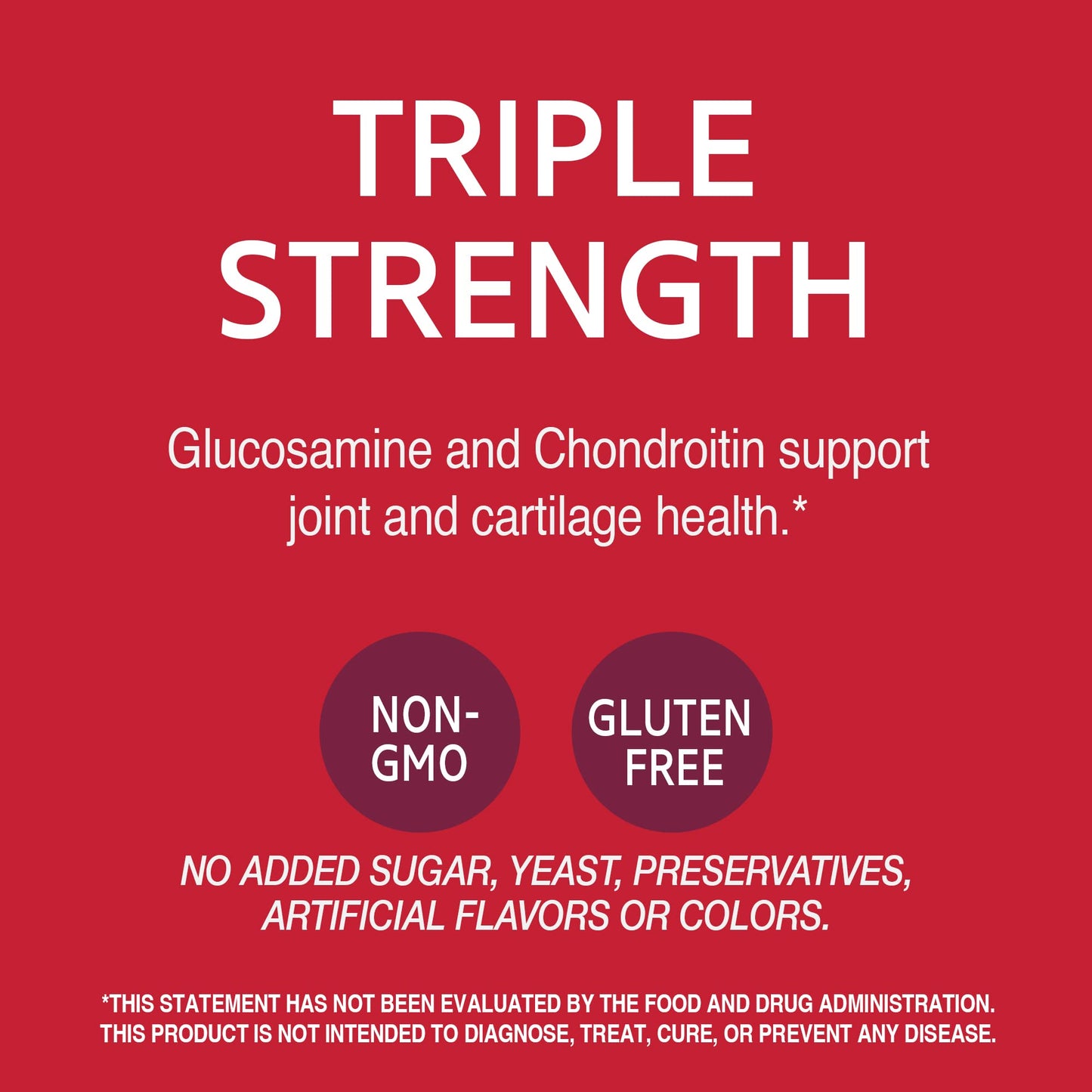 Pre-Order | Arrives in 5–10 Days – 21st Century Glucosamine Chondroitin 750/600mg - Triple Strength, Tablets, 60 Count
