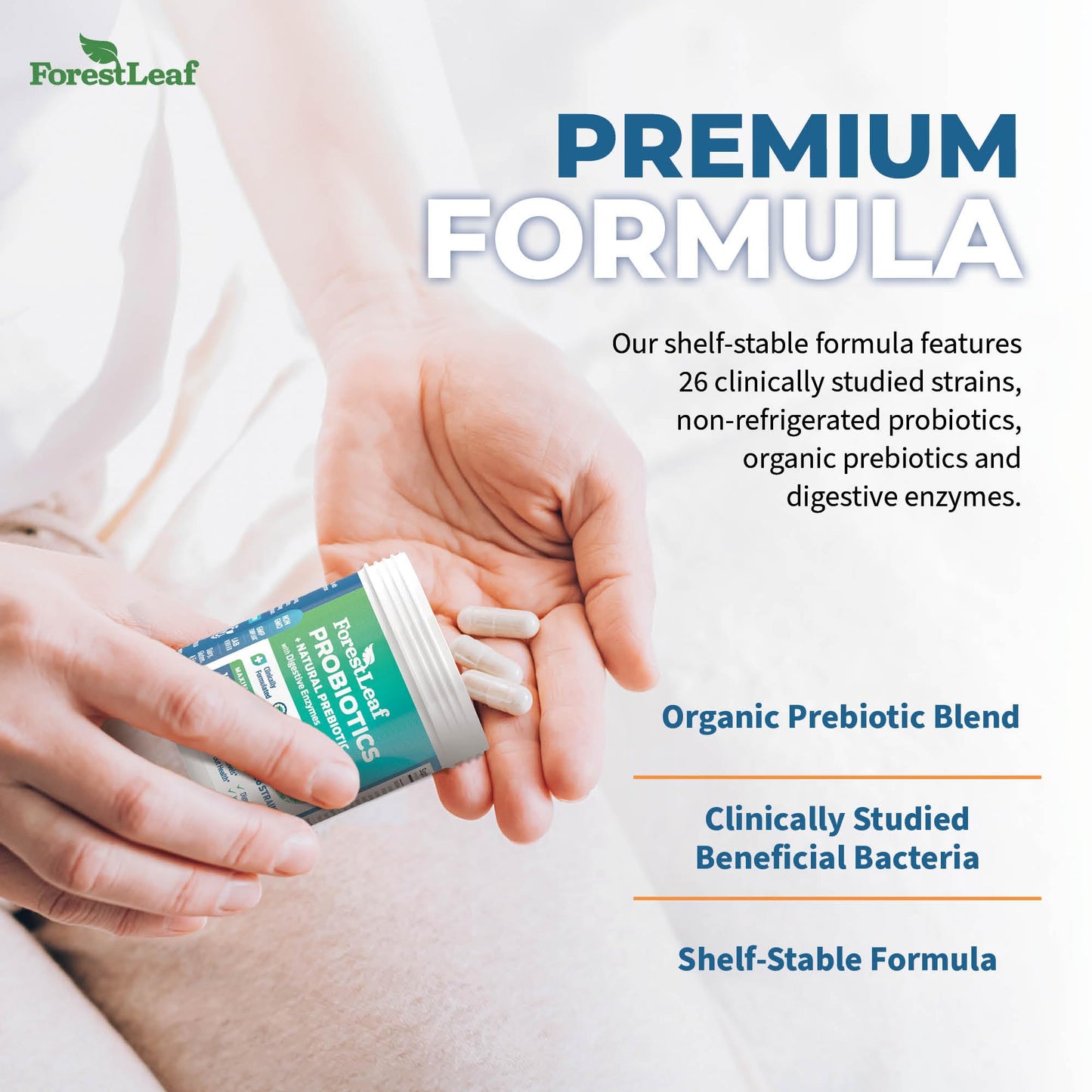 Probiotics for Men and Women, 100 Billion CFU, 26 Unique Strains, Men's and Women's Probiotic and Prebiotics Support Digestive Health, Gut Wellness, Energy, Mood, Immune, PH Balance (30 Caps)