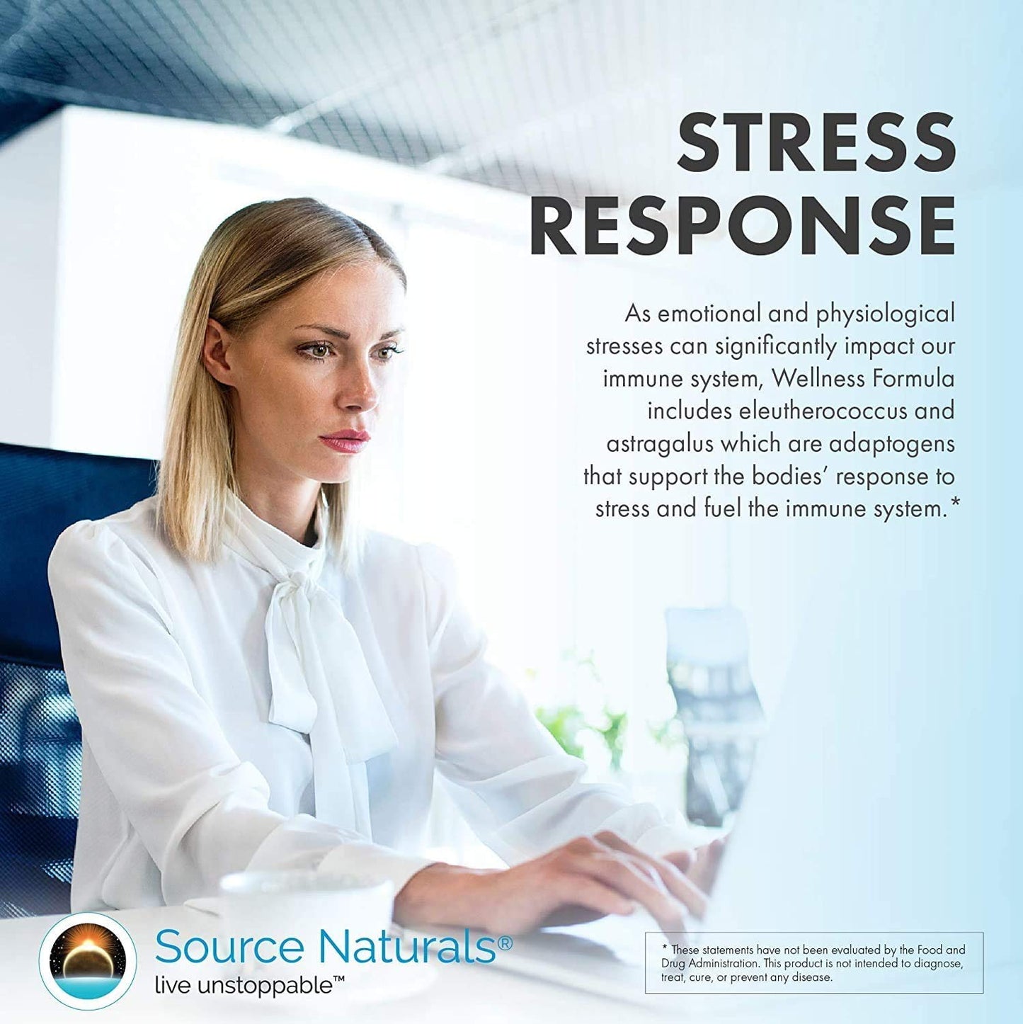 Source Naturals Wellness Formula Bio-Aligned Vitamins - Immune System Support Supplement & Immunity Booster - 90 Tablets