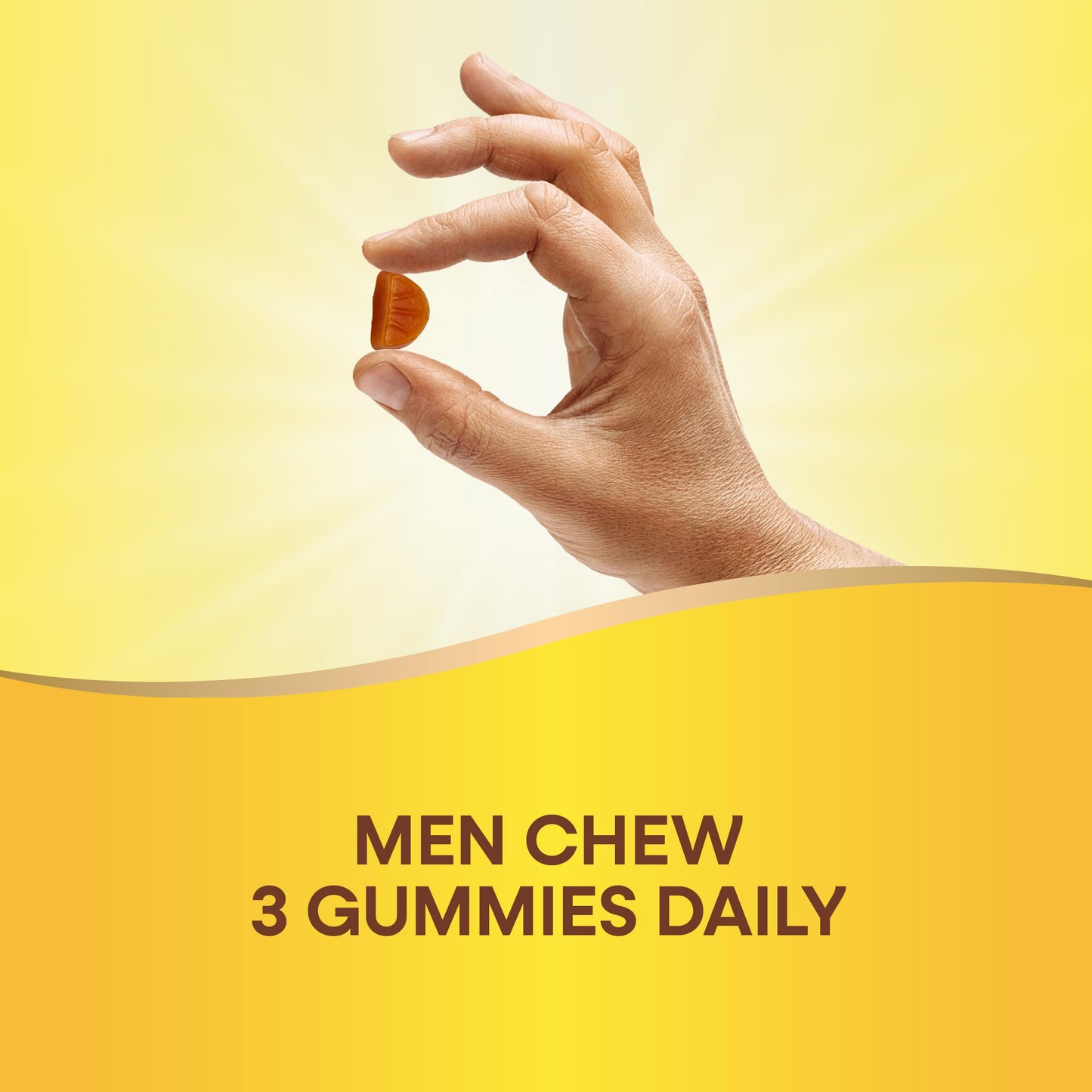Nature’s Way Alive! Men’s 50+ Premium Gummy Multivitamin, Supports Healthy Heart, Brain & Muscle Function*, B-Vitamins, Vegetarian, Grape, Orange and Cherry Flavored, 75 Gummies