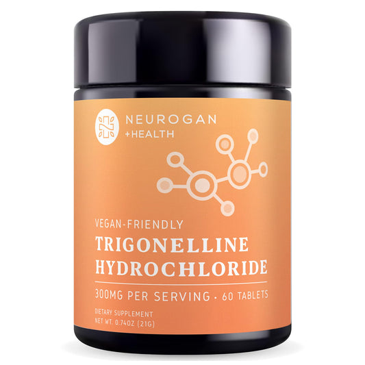 Neurogan Trigonelline Hydrochloride Tablets (300mg per Serving, 60 Count) - Promotes Metabolic Wellness & Cellular Energy, Supports Heart & Cognitive Health