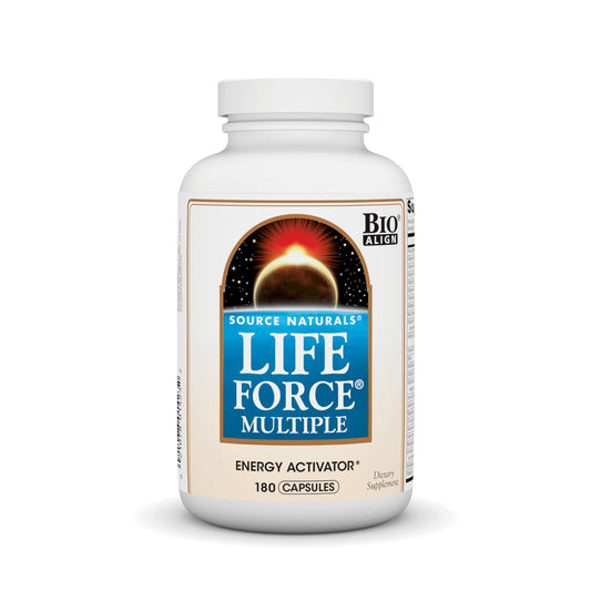 Pre-Order | Arrives in 5–10 Days – Source Naturals Life Force Multiple Energy Activator*, 180 Capsules