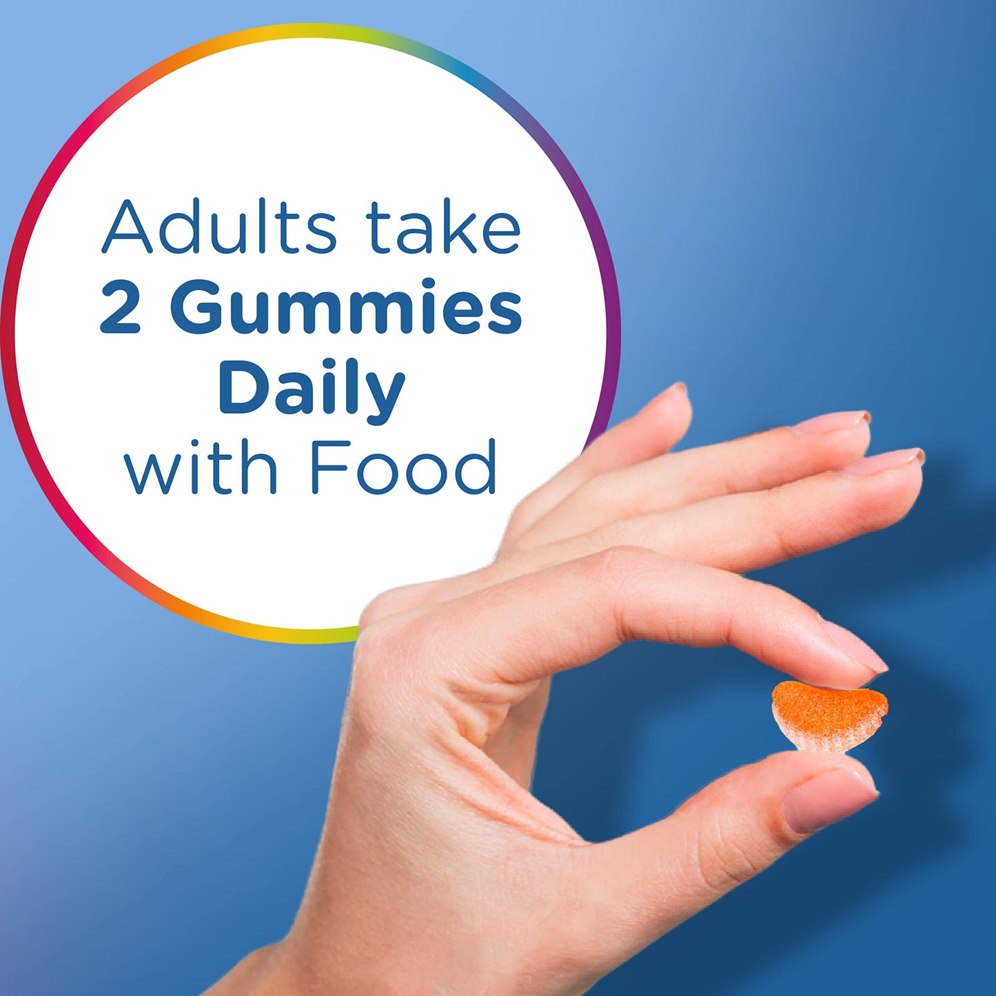 Pre-Order | Arrives in 5–10 Days – Centrum MultiGummies Multi+ Dual Action Mental Focus Adult Multivitamin with Caffeine from Green Tea, Supports Mental Focus, Attention and Alertness, Lemon/Orange Flavors - 90 Count