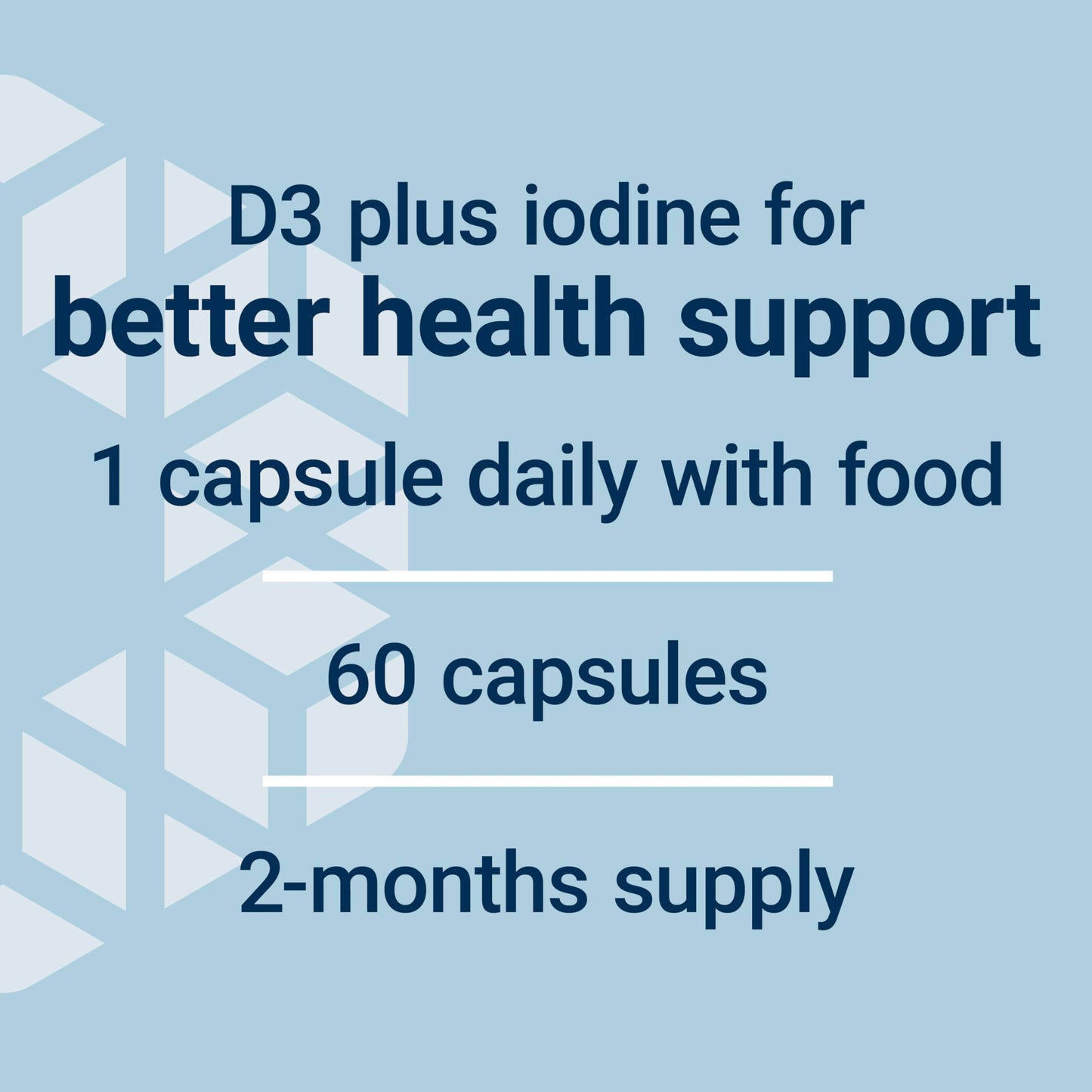 Life Extension Vitamin D3 125 mcg (5000 IU) with Sea-Iodine For Bone, Brain & Thyroid Support – Gluten-Free, Once Daily, Non-GMO – 60 Capsules
