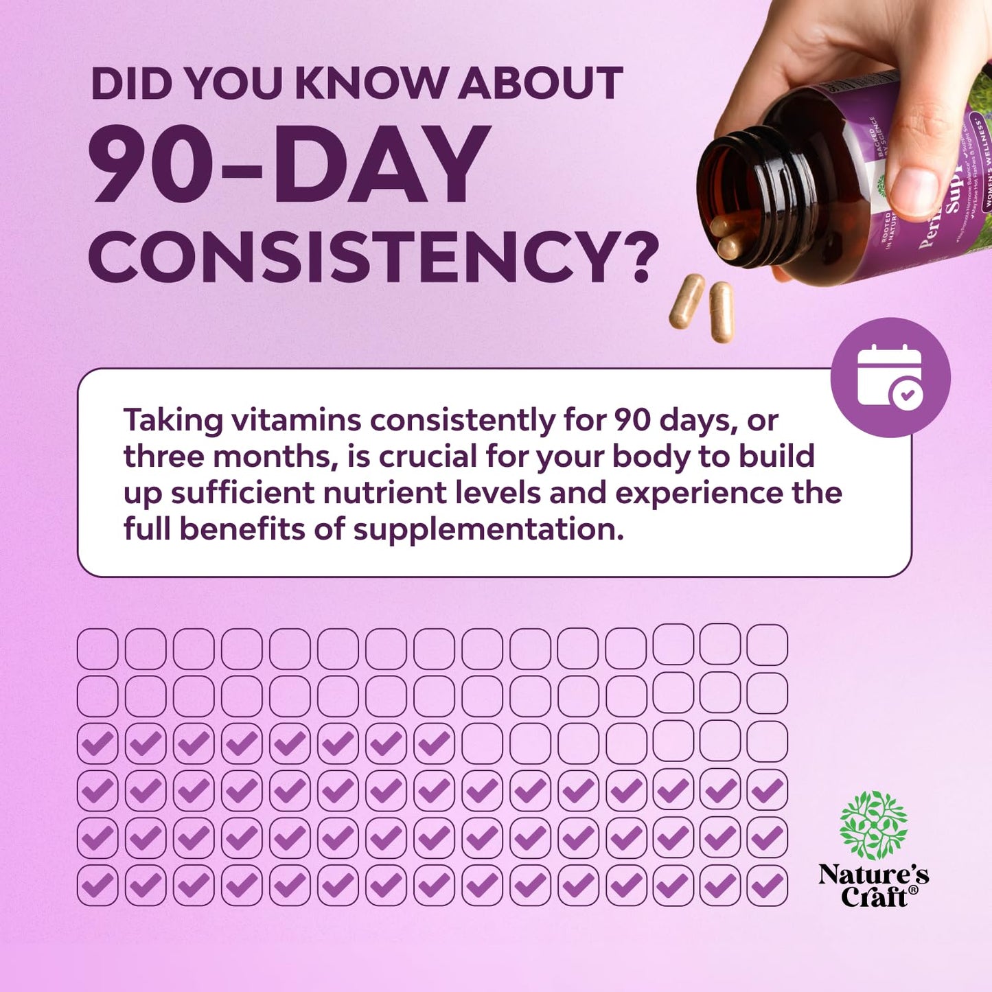 Pre-Order | Arrives in 5–10 Days – Complete Perimenopause Supplement for Women - Multibenefit Menopause Ease for Women with Maca Root Vitex Berry & Black Cohosh for Hot Flashes Night Sweats Hormone Balance and Mood Support (1 Month)