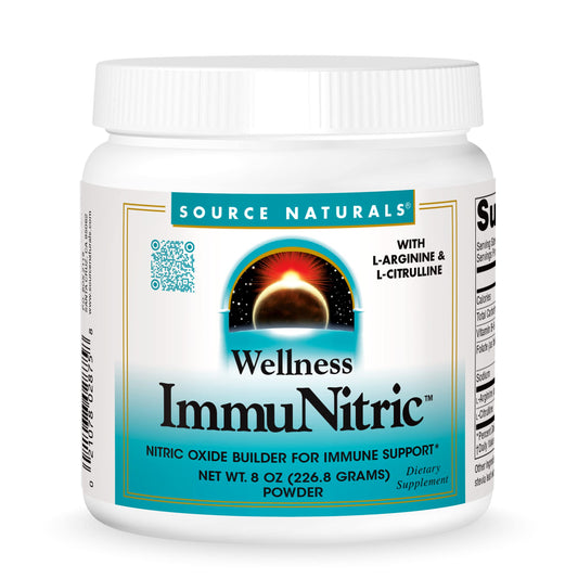 Pre-Order | Arrives in 5–10 Days – Source Naturals Immunitric, Nitric Oxide Builder for Immune System Support* - 8 oz Powder