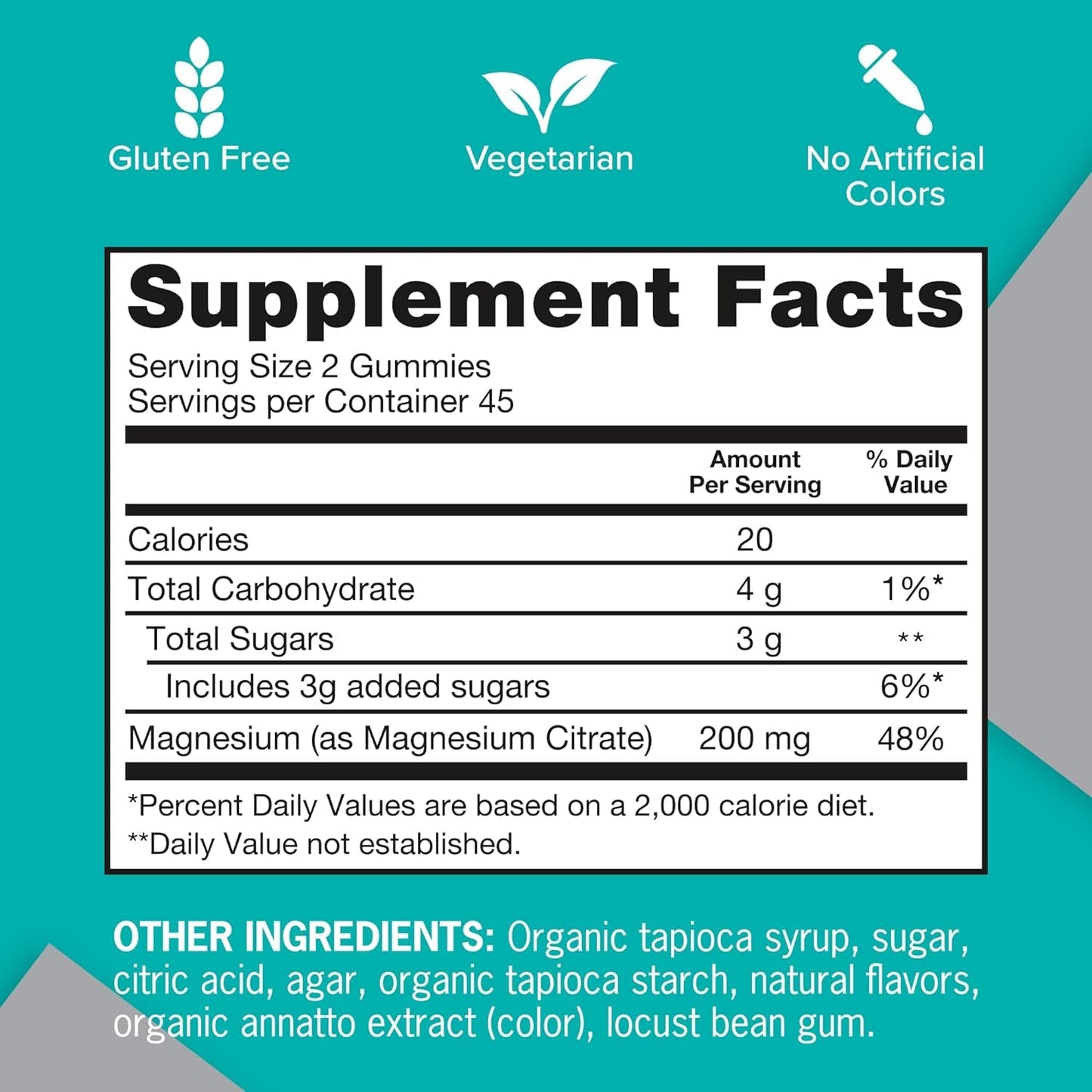 Qunol Zero Sugar Turmeric Gummies, Vegetarian, Gluten Free, 500mg + Qunol Magnesium Gummies 200mg, Vegetarian, 90 Count