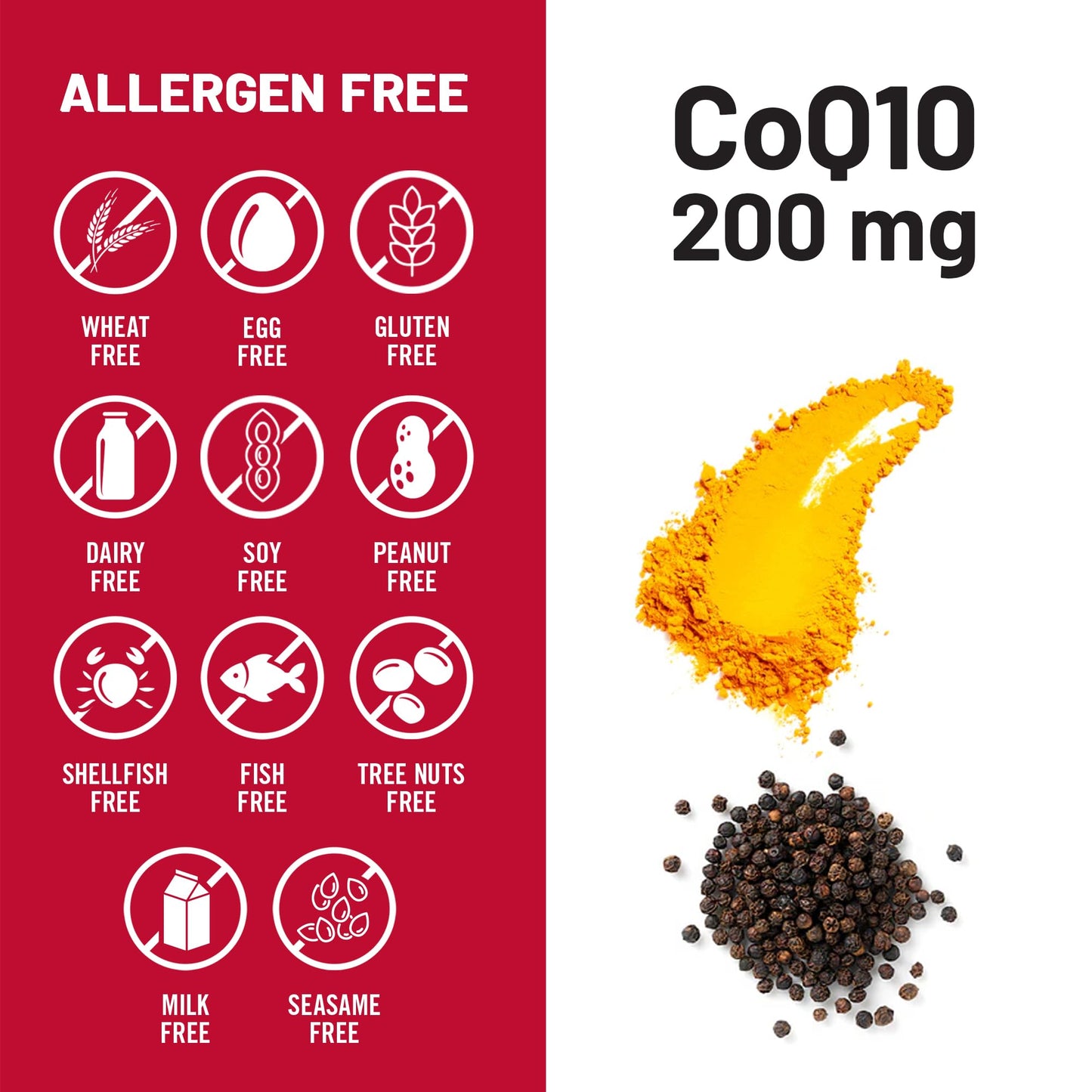 NatureWise CoQ10 200mg Softgels, High Potency Ubiquinone - Coenzyme Q10 Supplement - Antioxidant for Heart Health + Energy - Vegan, Non-GMO, Gluten-Free - 30 Count[1-Month Supply]