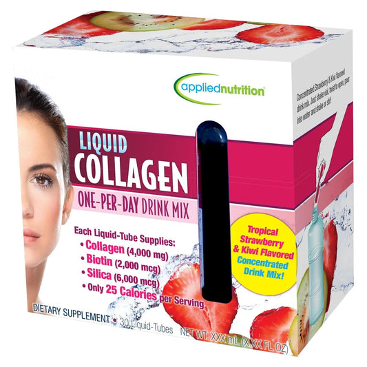 Pre-Order | Arrives in 5–10 Days – Applied Nutrition Liquid Collagen Drink Mix 4000 mg, 30 Tubes